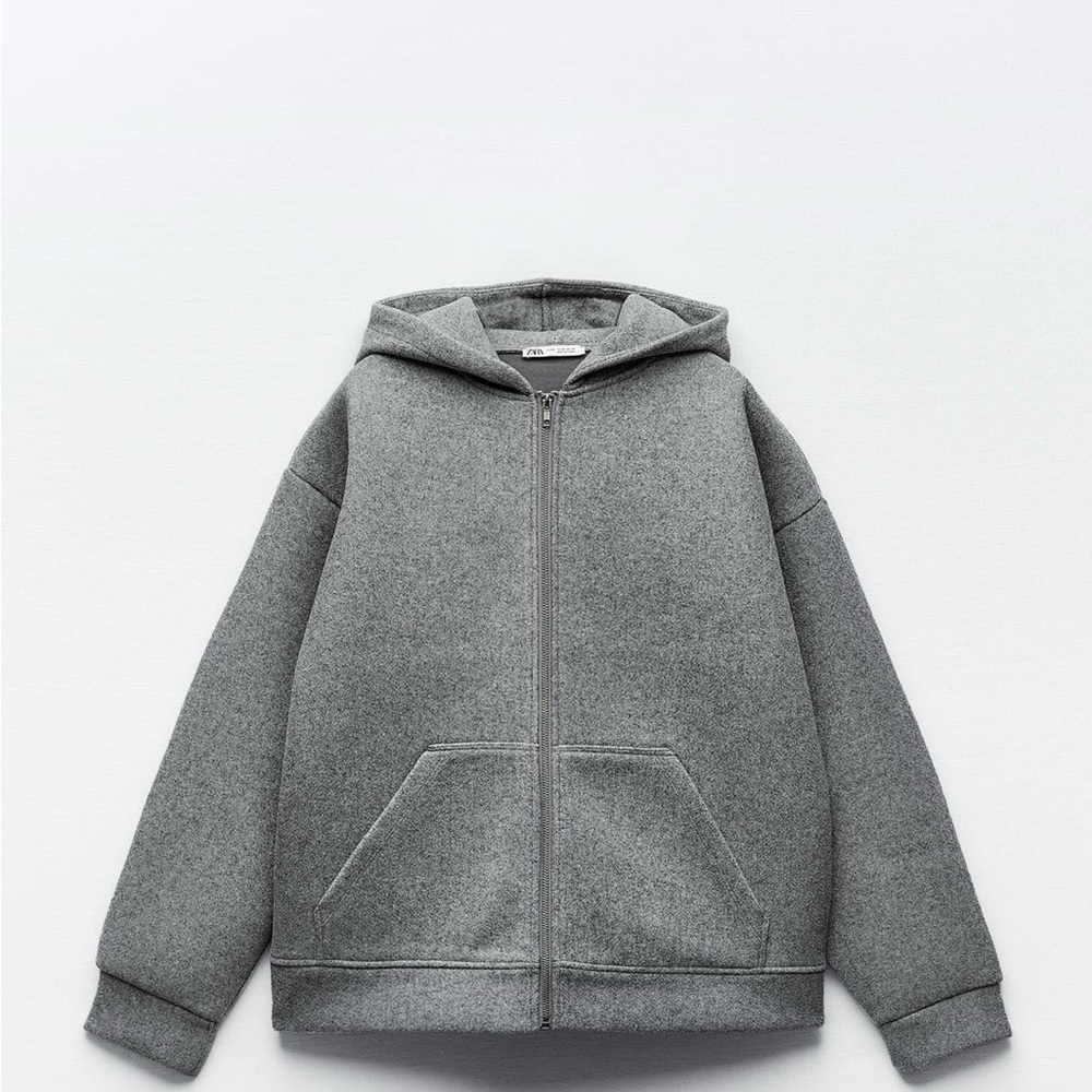Zara SOFT NEOPRENE EFFECT BOMBER